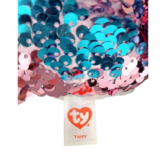 Ty Yappy Flippable Beanie Boo Sequin Chihuahua Plush Color Changing 11.5 Inch - Picture 5 of 11